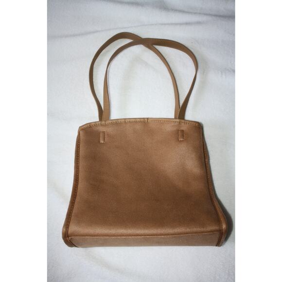 Neiman Marcus Tote Bag Reversible Sherpa Beige Faux Fur Neutral - Picture 2 of 9